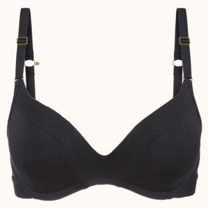 Lively All-day No-wire Pushup Bra, Black